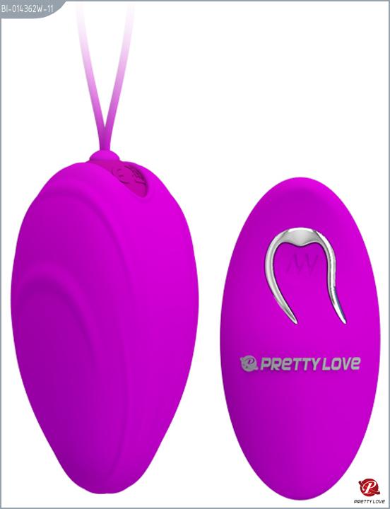 Анальная пробка с вибрацией и пультом ДУ Pretty Love Remonte Control Vibrating Plug, черный BI-040045W - Pretty Love - С вибрацией - Купить
