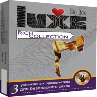 Презервативы LUXE №3 RICH COLLECTION