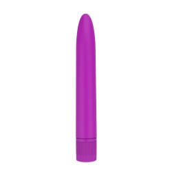 Пурпурный матовый пластиковый вибратор